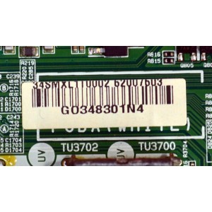 MAIN ORIGINAL PARA TV LG / NUMERO DE PARTE 62007603 / EAX65049104 / EAX65049104(1.0) / G0348301N4 / PANEL LC320DUE (SF)(R1) / MODELO 32LN5300-UB / 32LN5300-UB.AUSYLJM