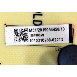 FUENTE DE PODER ORIGINAL PARA TV HITACHI / NUMERO DE PARTE 514C5006M51 / TV5006-ZC02-02 / M51/2010054458/10 / 1010310288-02213 / PANEL CC495PU1L11 / DISPLAY CC495PU1L VER.1.1 / MODELO 50C61