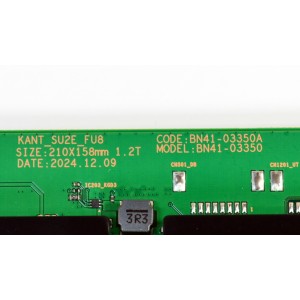 MAIN ORIGINAL PARA TV SAMSUNG 4K UHD SMART TV / NUMERO DE PARTE BN96-61905H / BN41-03350A / BN41-03350 / KANT_SU2E_FU8 / BN9661905H / PANEL CY-BF055HGXV6H / DISPLAY LC550EQC (SS)A4) / MODELO UN55U7900FFXZA / UN55U7900FFXZA WC04