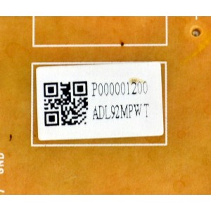 FUENTE DE PODER ORIGINAL PARA TV PHILIPS / NUMERO DE PARTE ADL92MPWT / BAD790F01 02 2 / P000001200 / PANEL BOEI750WQ1-S7B / DISPLAY HV750QUB-S7B / 50413A / MODELO 75PUL7552/F7