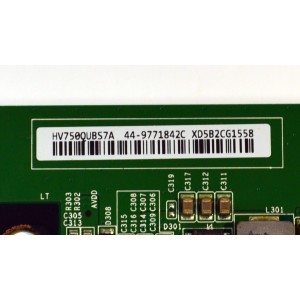 T-CON ORIGINAL PARA TV PHILIPS / NUMERO DE PARTE 44-9771842C / 47_6021363 / HV750QUBS7A / B03904SS0102B / PANEL BOEI750WQ1-S7B / DISPLAY HV750QUB-S7B / 50413A / MODELO 75PUL7552/F7