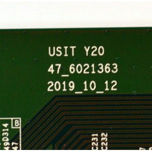 T-CON ORIGINAL PARA TV PHILIPS / NUMERO DE PARTE 44-9771842C / 47_6021363 / HV750QUBS7A / B03904SS0102B / PANEL BOEI750WQ1-S7B / DISPLAY HV750QUB-S7B / 50413A / MODELO 75PUL7552/F7
