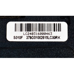 KIT DE BOCINAS ORIGINAL PARA TV ROKU PRO SERIES 2 PIEZAS / NUMERO DE PARTE 378G01002615 / 378G01002615L / 378G01002615R / 378G01002615LC00RK / 378G01002615RC00RK / MODELO 75R8BX / 75R8B5