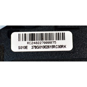 KIT DE BOCINAS ORIGINAL PARA TV ROKU PRO SERIES 2 PIEZAS / NUMERO DE PARTE 378G01002615 / 378G01002615L / 378G01002615R / 378G01002615LC00RK / 378G01002615RC00RK / MODELO 75R8BX / 75R8B5