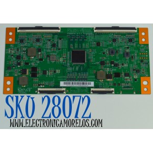 T-CON ORIGINAL PARA TV HISENSE / NUMERO DE PARTE 260162008611 / PTA00GT01-3-C-1 / 260162008611HY546W / PANEL HD100H7U62-L8 / DISPLAY PTA00GT01-3 VER.1.0 / MODELO 100U70N
