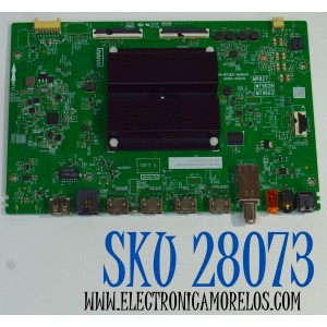 MAIN ORIGINAL PARA TV TCL 4K UHD HDR ROKU TV / NUMERO DE PARTE  G0301-000464 / G0102-000216 / 40-MT26G1-MAB2HG / MR827 / MT9026 / MT9603 / V8-MR27K01-LF / PANEL LVU750NDAL / DISPLAY ST7461D03-2 / BOARD CSU07-XLR-1 /CSU07-XRL-1 / MODELO 75S451