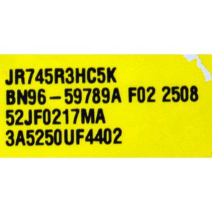 MAIN ORIGINAL PARA TV SAMSUNG 4K UHD HDR SMART TV / NUMERO DE PARTE BN96-62421R / BN41-03350A / BN41-03350 / KANT_SU2E_FU8 / BN9662421R / BN96-60012Z / PANEL CY-BF075HGSV7H / DISPLAY JR745R3HC5K / BN96-59789A / MODELO UN75U8000FDXZA UB07 / UN75U8000FDXZA 