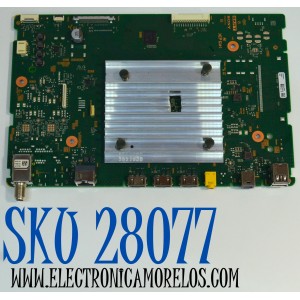 MAIN ORIGINAL PARA TV SONY BRAVIA 4K UHD HDR GOOGLE TV / NUMERO DE PARTE A5059081A 684 / 101641711 / A-5059-081-A 684 / PANEL BOEI550WQ1 / DISPLAY HV550QUB-F1L / MODELO KD-55X77L / KD55X77L