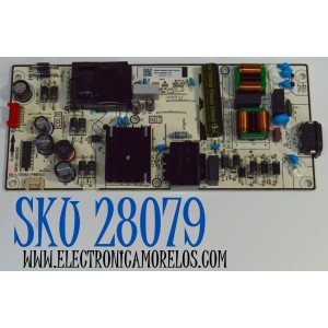 FUENTE DE PODER ORIGINAL PARA TV TCL / NUMERO DE PARTE G0504-000403 / G0101-000200 / 40-L17EW2-PWB1KG / G0504-000403-Z00 / PANEL LVU650NDAL / DISPLAY JR645R3HA3L / MODELO 65Q51K