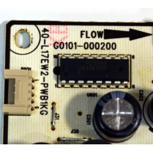 FUENTE DE PODER ORIGINAL PARA TV TCL / NUMERO DE PARTE G0504-000403 / G0101-000200 / 40-L17EW2-PWB1KG / G0504-000403-Z00 / PANEL LVU650NDAL / DISPLAY JR645R3HA3L / MODELO 65Q51K