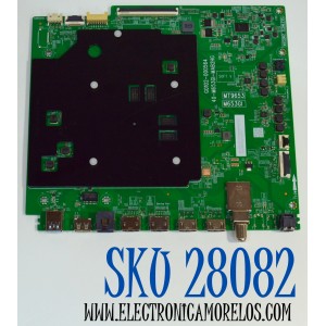 MAIN ORIGINAL PARA TV TCL 4K UHD HDR GOOGLE TV / NUMERO DE PARTE G0301-000613 / G0102-000564 / 40-M653GI-MAB2HG / MT9653 / M653GI / V8-T653T02-LF / G0301-000613-Z00 / G0301-000613-Z0S / PANEL LVU550NDAL / DISPLAY ST5461D20-9 V2.1 / MODELO 55Q77K