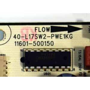 FUENTE DE PODER ORIGINAL PARA TV TCL / NUMERO DE PARTE G0504-000452 / 11601-500150 / 40-L17SW2-PWE1KG / G0504-000452-Z00 / PANEL LVU550NDAL / DISPLAY ST5461D20-9 V2.1 / MODELO 55Q77K