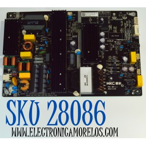 FUENTE DE PODER ORIGINAL PARA TV ONN / NUMERO DE PARTE 260132008850 / HKL-750206C1 / 1030-4007571 / 230227-003618 / PANEL HK750WLEDM-SH1AH / DISPLAY JR745R3HA2Y / BN96-51821A / MODELO 100044717 75"