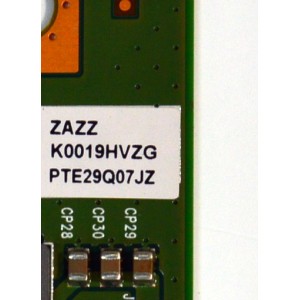 T-CON ORIGINAL PARA TV ONN / NUMERO DE PARTE K0019HVZG / BG000N901 / 338Z060-1 / ZAZZ / PTE29Q07JZ /  PANEL HK750WLEDM-SH1AH / DISPLAY JR745R3HA2Y / BN96-51821A / MODELO 100044717 75"
