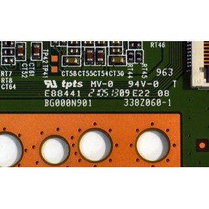 T-CON ORIGINAL PARA TV ONN / NUMERO DE PARTE K0019HVZG / BG000N901 / 338Z060-1 / ZAZZ / PTE29Q07JZ /  PANEL HK750WLEDM-SH1AH / DISPLAY JR745R3HA2Y / BN96-51821A / MODELO 100044717 75"