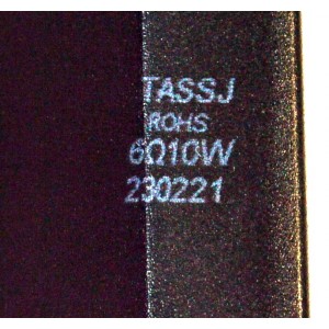 KIT DE BOCINAS ORIGINAL PARA TV ONN 2 PIEZAS / NUMERO DE PARTE TASSJ / ROHS / 230221 / MODELO 100044717 75"