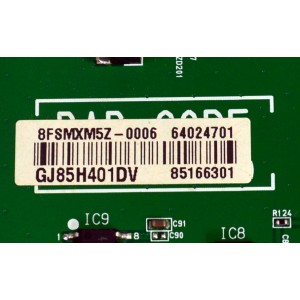 MAIN ORIGINAL PARA TV LG FULL HD / NUMERO DE PARTE 64024701 / EAX67383802 / EAX67383802(1.0) / 85166301 / PANEL LD550EUE (FH)(B1) / MODELO 55SE3D-B / 55SE3D-BE / 55SE3D-BE.AUSSLJM