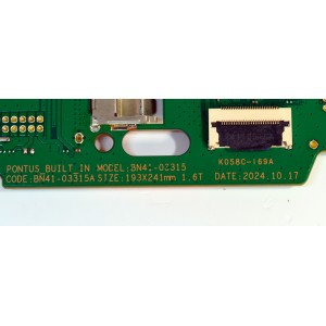 MAIN ORIGINAL PARA TV SAMSUNG 4K UHD HDR / NUMERO DE PARTE BN94-18568A / BN41-03315A / BN41-03315 / BN9418568A / PANEL CY-TF085RMAV1H / DISPLAY T850QVN04.H / BN96-60288A / MODELO QN85QN80FDFXZA / QN85QN80FDFXZA AA01