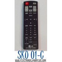 CONTROL REMOTO ORIGINAL PARA SISTEMAS DE AUDIO DOMESTICO CD HOME AUDIO HI-FI LG / NUMERO DE PARTE AKB74955341 / AKB74955362 / AKB74955331 / MODELO CJ45 / CK43 / CK56 / CL65 / OK55 / OK75 / XBOOM / ON7 / FH6 / CJ65 / CJS45F / CJS45W / CJS65F / CJ98 / OJ98