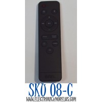 CONTROL REMOTO ORIGINAL PARA BARRA DE SONIDO ONN / NUMERO DE PARTE MDK-X5 / 100075108 / 100043851 / 100019624 / 100020788 / 100024201 / 100043839 / 100069413