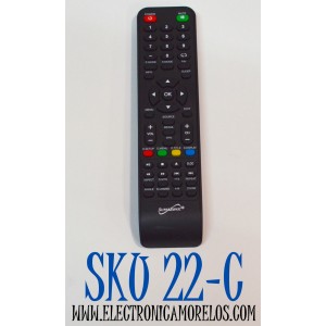 CONTROL REMOTO ORIGINAL PARA TELEVISORES SUPERSONIC / NUMERO DE PARTE SA-230 / MODELO SC-4024K / SC-2412 / SC1512 / SC-1912 / SC-2212 / SC-3222 / SC-1511 / SC-4314K / SC-4344K / SC-1311 / SC-1911 / SC-1312 / SC-3210 / SC-1331S