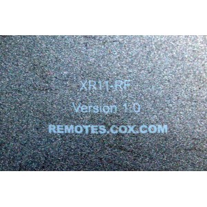 CONTROL REMOTO ORIGINAL PARA LOS SERVICIOS DE TELEVISION POR CABLE COX CONTOUR / COMANDO DE VOZ / NUMERO DE PARTE XR11-RF / XR11 V2-UTU / URC4350BL0-2-R-LN / MG3-4350 / P14094-C03 / URC4351BC-1-R / C173001