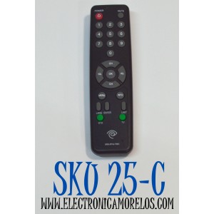 CONTROL REMOTO PARA CAJAS DE CABLE DIGITAL DTA/TV/DECODIFICADORES DTA FUNCIONA CON LA MAYORIA DE LOS EQUIPOS DE TV / COMPATIBLE CON LAS MARCAS TIME WARNER CABLE / SPECTRUM / NUMERO DE PARTE UR2-DTA-TWC / UR3-DTA-TWO / UR5-DTA-TWO / RC2843001 / RC2843004