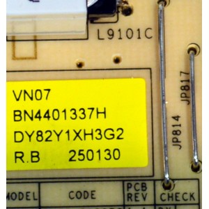FUENTE DE PODER ORIGINAL PARA TV SAMSUNG / NUMERO DE PARTE BN44-01337H / L55S7A_FVD / BN4401337H / PANEL CY-BF055HGXV8H / DISPLAY LC550EQC (SS)(A4) / MODELO UN55U8000FBXZA