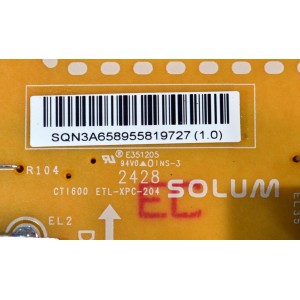 FUENTE DE PODER ORIGINAL PARA TV LG / NUMERO DE PARTE EAY65895581 / LGP75NTS-24U1 / ST75P211A1/WHE / ML41A050983A / 65895581 / PANEL NC750TQG-ABKHG / DISPLAY HV750QUB-F9E / MODELO 75UT7000PUA / 75UT7000PUA.BUSFLKR