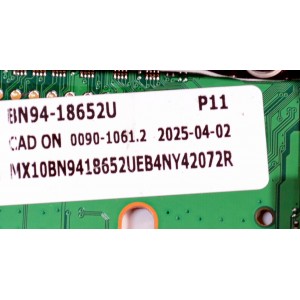 MAIN ORIGINAL PARA TV SAMSUNG 4K UHD HDR SMART TV / NUMERO DE PARTE BN94-18652U / BN41-03347A / BN41-03347 / BN41-03347A-000 / DFVC2504 / BN9418652U / PANEL CY-TF075HGSV1H / DISPLAY JR745R3HC5K / BN96-59789A / MODELO QN75Q7FBAFXZA UA01
