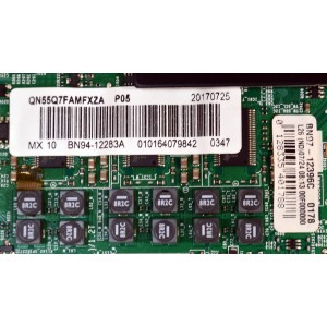 MAIN ORIGINAL PARA TV SAMSUNG 4K UHD HDR SMART TV / NUMERO DE PARTE BN94-12283A / BN41-02572A / BN41-02572 / BN9412283A / BN97-12396C / PANEL CY-QM055FLAV2H / DISPLAY T550QVR10.0 / SUSTITUTAS BN94-12660J / BN94-11488D / MODELO QN557FAMFXZA AA01