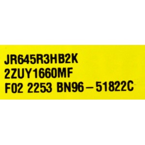 MAIN ORIGINAL PARA TV SAMSUNG 4K UHD HDR / NUMERO DE PARTE BN96-57056A / KANTSU2E_CU7000COB / BN9657056A / PANEL CY-BC065HGSV5H / DISPLAY JR645R3HB2K / BN96-51882C / MODELO UN65CU7000BXZA / UN65CU7000BXZA UE01