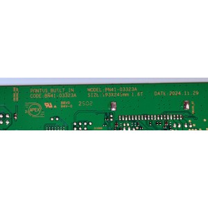 MAIN ORIGINAL PARA TV SAMSUNG 4K UHD HDR / NUMERO DE PARTE BN94-18618L / BN41-03323A / BN41-03323A-000 / BN9418618L / BN97-22051P / PANEL CY-QF055RLAV1H / DISPLAY T550QVN07.Y / BN96-60290A / MODELO QN55QN70FDXZA / QN55QN70FDXZA AA01