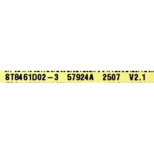 MAIN ORIGINAL PARA TV SAMSUNG 4K UHD HDR / NUMERO DE PARTE BN94-18342K / BN41-03114A / BN41-03114 / BN41-03114A-000 / DFVC2452 / BN9418342K / BN97-21174C / PANEL CY-QD085HGHV1H / DISPLAY ST8461D02-3 V2.1 / BN96-57924A / MODELO QN85Q60DDFXZA CA02