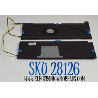 KIT DE BOCINAS ORIGINAL PARA TV SAMSUNG 2 PIEZAS / NUMERO DE PARTE BN96-60683B / BN63-21575A / BN63-21570A / BN63-21577A / BN63-21576A / LS03F / GC-1059RC / B75B20BJ07 / MODELO Q75LS03FWF
