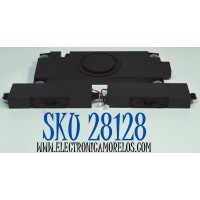 KIT DE BOCINAS ORIGINAL PARA TV PANASONIC 3 PIEZAS / NUMERO DE PARTE 42-WFB321 / 42-WFB330 / 42-WFB321-X6HX1HX / 42-WFB330-X4TX2HX / SKLS / MODELO TV-65W95APK
