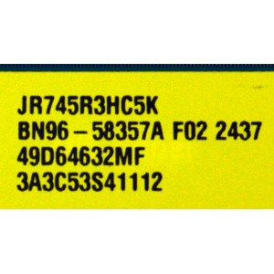 MAIN ORIGINAL PARA TV ONN ROKU 4K UHD HDR / NUMERO DE PARTE 515CT9640M10Y / AMT9640-ZC01-01 / M10Y/1745-01380 / 2010154494 / M25077-MU / PANEL JR745R3HC5K / DISPLAY JR745R3HC5K / BN96-58357A / MODELO 100044717 75"
