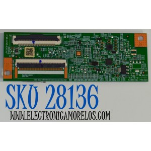 T-CON ORIGINAL PARA TV ONN / NUMERO DE PARTE 513C32E0M11 / TV32E0-ZC26-01 (A) / 303C32E0231 / 538E02GL17583A0 / M11/3955-01108 / PANEL HV320WHB-F56 / DISPLAY HV320WHB-F56 REV.4.0 / MODELO 100012589 32"