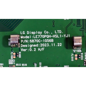 T-CON ORIGINAL PARA TV LG / NUMERO DE PARTE 6871L-7806B / 6870C-1056B / LE770PQH-HSL1-YJ1 / LE770PQH (HS)(L3) / 7806B / MODELO OLED77G4WUA / OLED77G4WUA.DUSQLJR