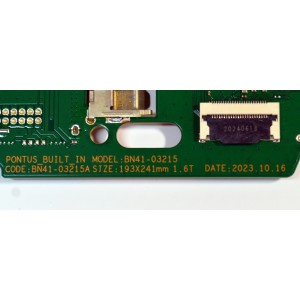 MAIN ORIGINAL PARA TV SAMSUNG 4K UHD HDR SMART TV / NUMERO DE PARTE BN94-18346E / BN41-03215A / BN41-03215 / BN9418346E / MODELO QN75QN90DDFXZA / QN75QN90DDFXZA CB01