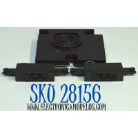 KIT DE BOCINAS ORIGINAL PARA TV TCL 3 PIEZAS / NUMERO DE PARTE 12302-500224 / G0202-000229 / BG521035-C1-X1 / B5218732-E1-X1 / MODELOS 55QM7K / 65QM7K / 75QM7K / 58S571F