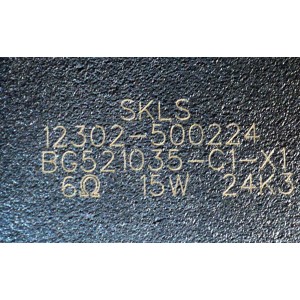 KIT DE BOCINAS ORIGINAL PARA TV TCL 3 PIEZAS / NUMERO DE PARTE 12302-500224 / G0202-000229 / BG521035-C1-X1 / B5218732-E1-X1 / MODELOS 55QM7K / 65QM7K / 75QM7K / 58S571F