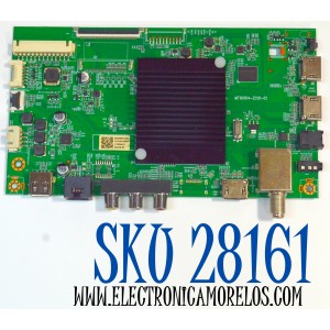 MAIN ORIGINAL PARA TV ONN ROKU 4K UHD HDR / NUMERO DE PARTE 515C90104M04 / MT60104-ZC01-01 / M04/5950-02401 / 2130004331 / M22246-MT / PANEL V500DJ7-QE1 / DISPLAY V500DJ7-QE1 REV.D5 / MODELO 100012585 50"