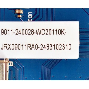 MAIN ORIGINAL PARA TV ONN ROKU 4K UHD HDR / NUMERO DE PARTE 9011-240028-WD20110K / CVR964_QH / 7.TR964QH11000.0B0 / Q24094-KT / JRX09011RA0 / 2483102310 / PANEL K500WDGF / DISPLAY ST4951D02-1 VER.2.1 / MODELO 100012585 50"