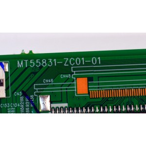 MAIN FUENTE COMBO ORIGINAL PARA TV VIZIO FULL HD HDR SMARTCAST / NUMERO DE PARTE 515C55831M23 / MT55831-ZC01-01 / M23/7487-02245 / 2010146322 / DISPLAY PT400CT02-1 VER.1.0 / MODELO VFD40M-0810 / VFD40M-0810 LMC1T9PA