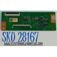 T-CON ORIGINAL PARA TV VIZIO / NUMERO DE PARTE 513C43B0M10 / TV43B0-ZC26-01 (A) / E168066 / M10/07483-05001 / 2010146322 / DISPLAY PT400CT02-1 VER.1.0 / MODELO VFD40M-0810 / VFD40M-0810 LMC1T9PA