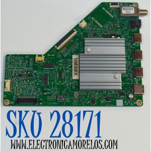 MAIN ORIGINAL PARA TV VIZIO 4K UHD HDR SMARTCAST / NUMERO DE PARTE XNCB02K035 / 715GE476-M0C-B00-004I / (G)XNCB02K035050X / PANEL TPT550WR-QVN10.U / DISPLAY T550QVN10.B / MODELO V4K55M-0801 / V4K55M-0801 LTCWT1HB