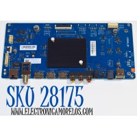 MAIN ORIGINAL PARA TV JVC 4K UHD HDR ROKU TV / NUMERO DE PARTE 9011-240028-WD2011AK / CVR964_QH / 7.TR964QH11000.0A0 / JRX09011RA0 / 24B2202155 / DISPLAY CV500U5-T01 REV:01 / MODELO SI50URF