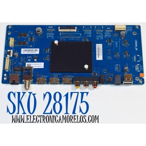 MAIN ORIGINAL PARA TV JVC 4K UHD HDR ROKU TV / NUMERO DE PARTE 9011-240028-WD2011AK / CVR964_QH / 7.TR964QH11000.0A0 / JRX09011RA0 / 24B2202155 / DISPLAY CV500U5-T01 REV:01 / MODELO SI50URF