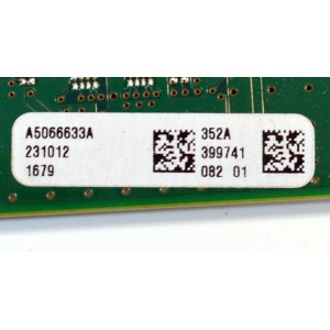 MAIN ORIGINAL PARA TV SONY BRAVIA 4K UHD HDR GOOGLE TV / NUMERO DE PARTE A5066633A 352 / 101227032 / A-5066-633-A 352 / PANEL YDCM065UNG11 / MODELO XR-65A80CL / XR65A80CL